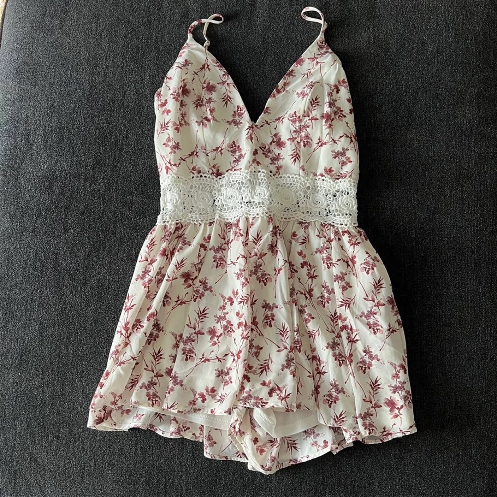 Windsor Floral Romper